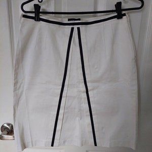 FMX Comfort Stretch Cotton Pique Contrast Skirt, Size 6